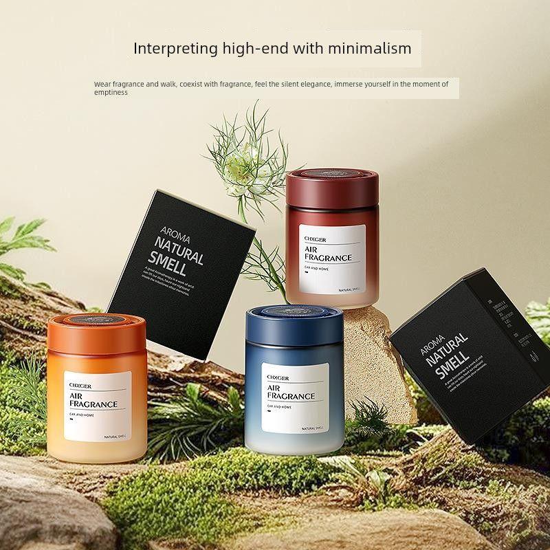 Car Interior Fragrance Solid Balm Hilton Rose Freesia Sage Tea Fragrance 2025 New Model
