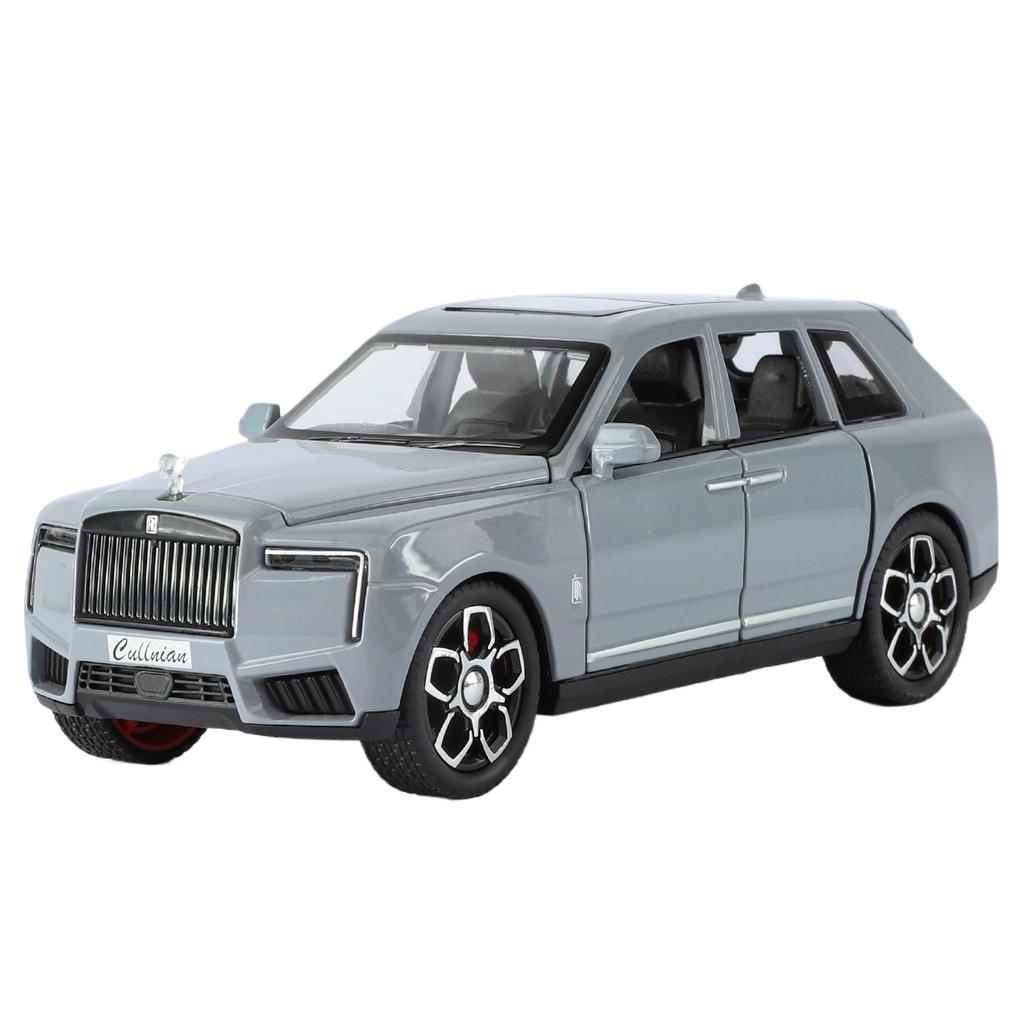Металлическая модель Rolls-Royce Cullinan 1/32, Изысканное настольное украшение, Лучший коллекционный предмет для энтузиастов моделей автомобилей, Подарок на Хэллоуин