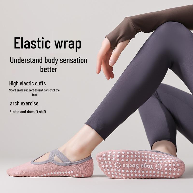 Women's Non-Slip Yoga & Pilates Socks with Silicone Grip