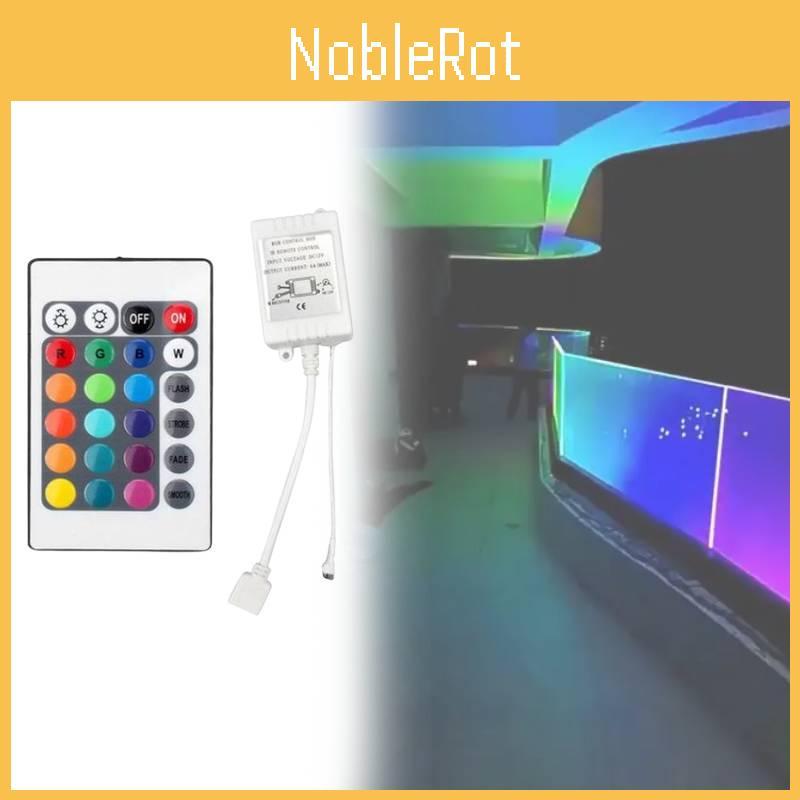 Led Rgb Light Strip Controller With Ir Remote For Home Decor And Dimming