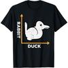 Rabbit Duck Graph Funny Optic Visual Illusion Men Women Kids T-Shirt