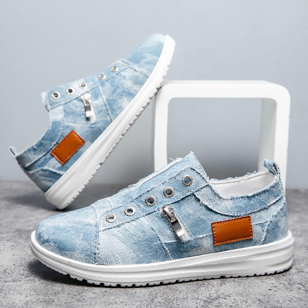 Модные повседневные мокасины больших размеров с мягкой подошвой для женщин, удобные кроссовки из парусины на плоской подошве, легкие нескользящие кроссовки для ходьбы