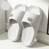 Outdoors Summer Women Men Flat Thick Platform Slippers Non-Slip Cartoon Home Bath Sandals Beach Slides Couples Ladies Shoes