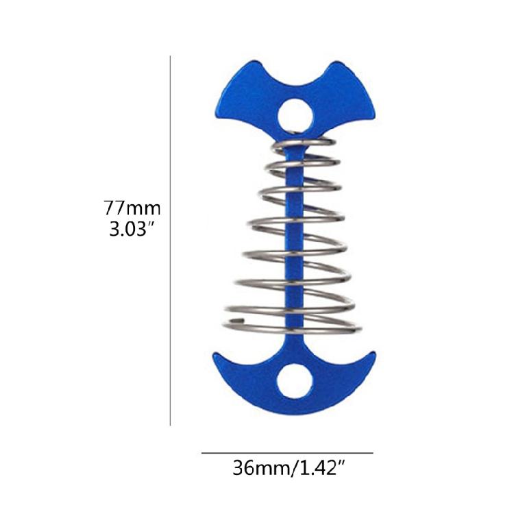 Fishbone Deck Anchors Peg Tents Tensioner for Outdoor Camping Hiking Easy to Use
