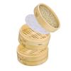 Bamboo 24cm Set of 2 Bodies and 1 20 Sheets of Paper Specifically for the Steamer, Lid, Steamer, Steamer, steamer_TMTS-2421