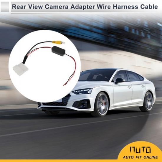 Rear View Camera Adapter Wire Harness Cable Single For Toyota RAV4