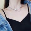 IF ME  Fashion Necklaces Heart Pendant Choker Women Jewelry Accessories