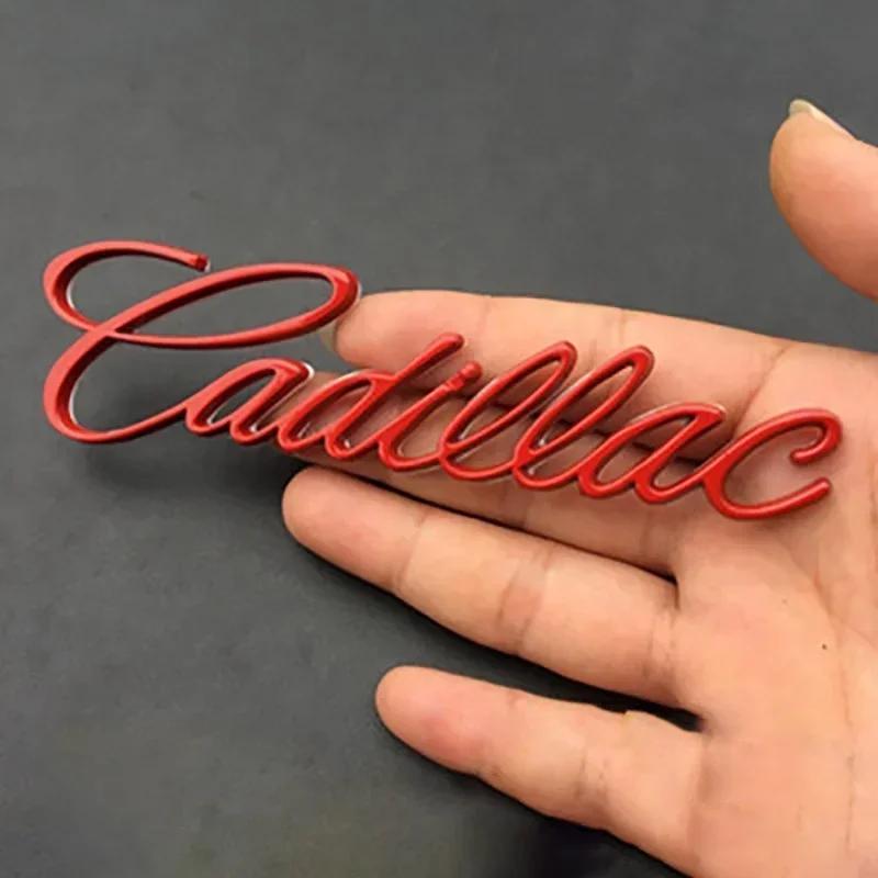 Metal Car Sticker Front Rear Side Emblem Badge for Cadillac ATS BLS CT4 CT6 CTS ESCALADE STS XLR XT4 XT5 XTS SLS Accessories