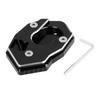 F FIERCE CYCLE Side Stand Extension Pad Bi-Kickstand Pad Support Plate Pad CNC Aluminum