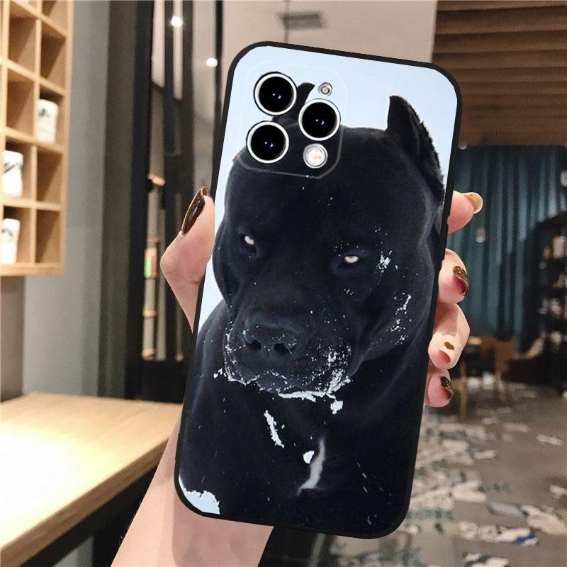 Phone Case Carcasa Funda For iPhone 17 Pro Max 17 Air 16 15 14 13 Pro Max 15 16 Pro 15Plus Pitbull Terrier Dog