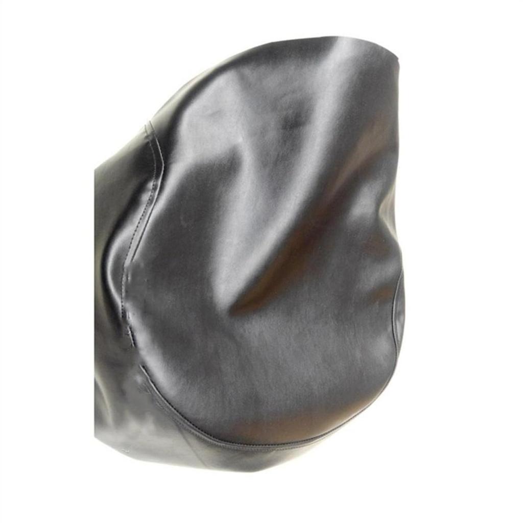 Сменный чехол для сиденья мотоцикла из толстой черной искусственной кожи, водонепроницаемый, декоративный для Honda Shadow VTVTX400