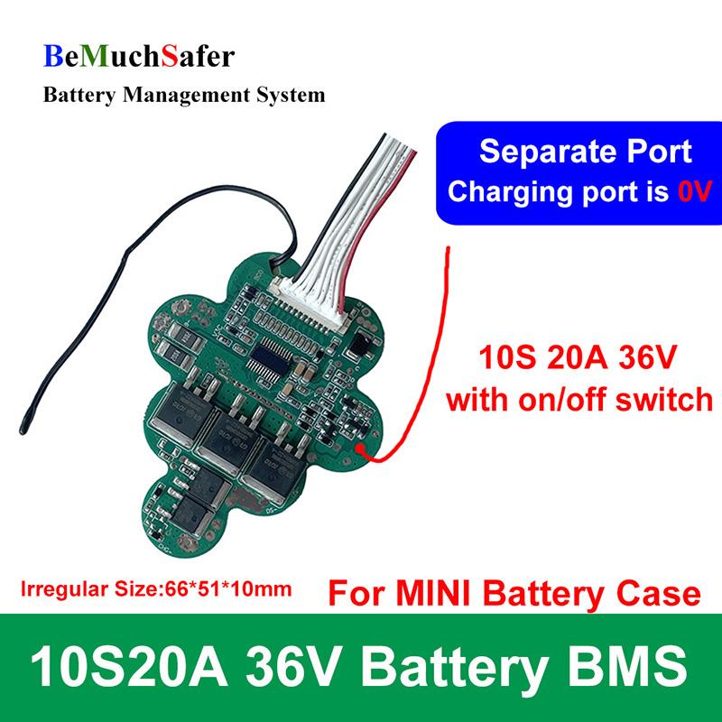 Dorado EEL 10S 13S 20A BMS Separate Port 10S20A 13S20A 36V 48V PCM Fit REENTION IE-MINI IE-PRO ID-MINI ID-PRO eBike Battery Case