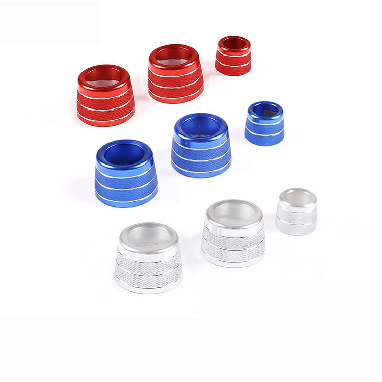 Angelguoguo для BMW X3 G01 X4 G02-6gt GT6, автомобильные ручки кондиционера громкости, кнопка управления аудио, кольцевая крышка