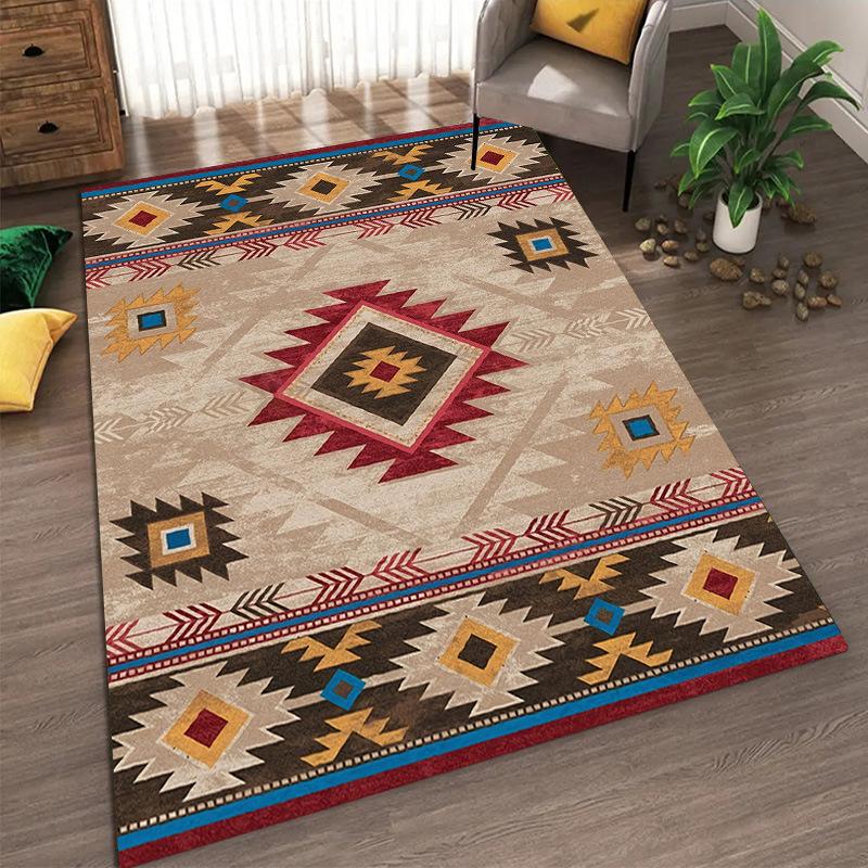 European Style Living Room Carpet Floor Mat Household Carpet Easy To Maintain Floor Mat for Home Use