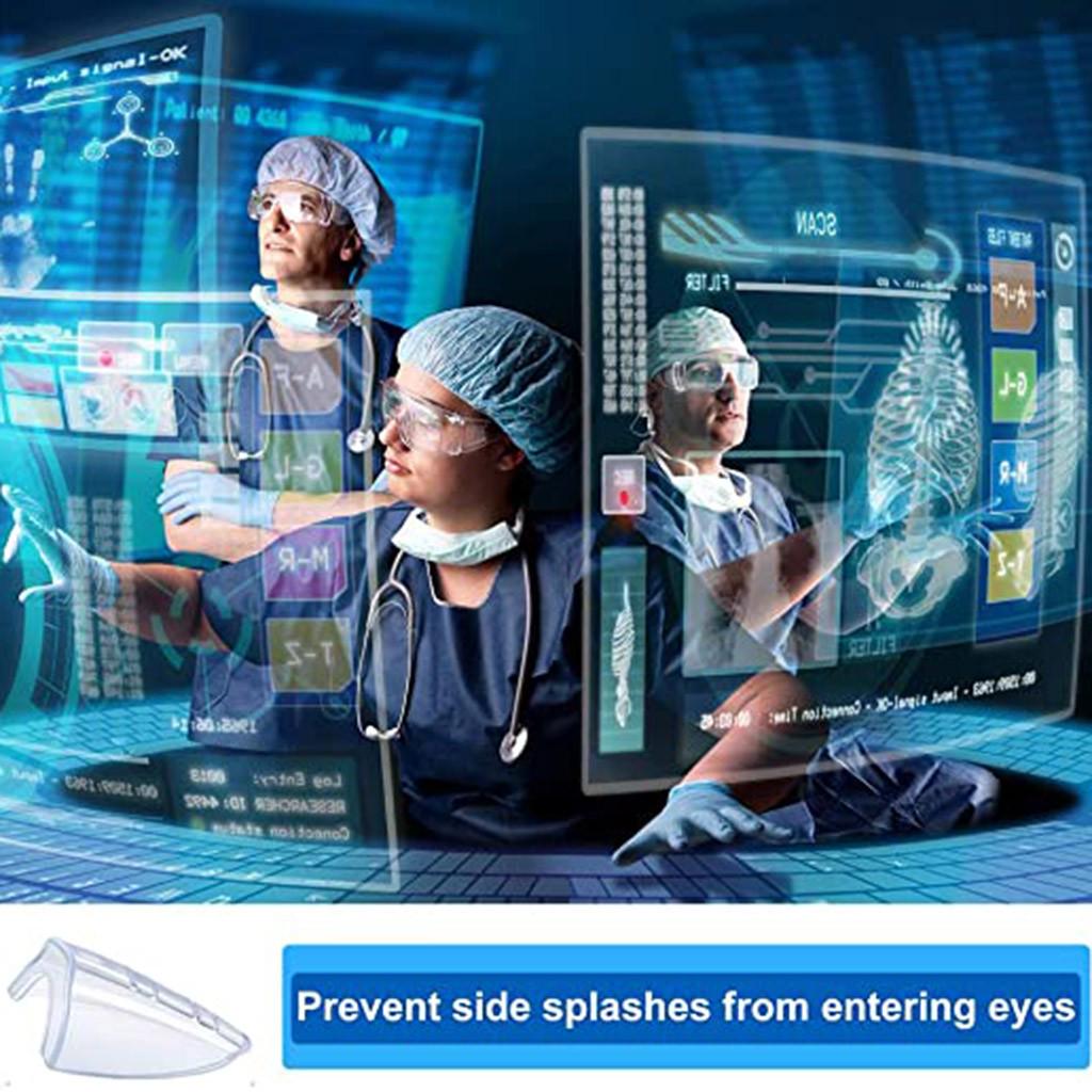 3 Pairs Side for Eye Glasses Slip On Safety Glasses Shield Universal