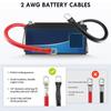 Набор аккумуляторных кабелей 2AWG, 2 дюйма, прочный кабель питания для инвертора, профессиональный медный провод для инвертора питания автомобиля, лодки