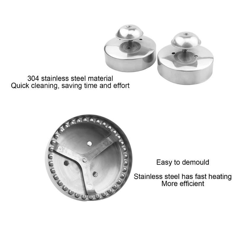 Halloween Round Sandwich Cutter and Sealer Mini Pie Moulds Dough Press Mold