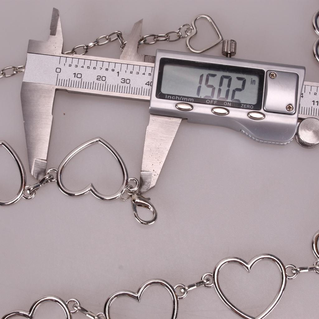 Женская мода, классическая цепочка на талию, полый пояс с сердцем в стиле хип-хоп, пояс