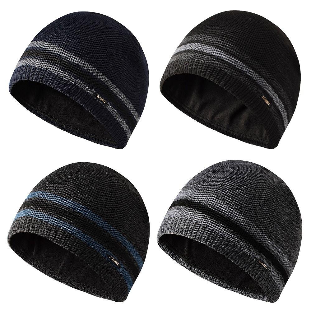 Ветрозащитные вязаные шапки-бини Зимняя теплая Зимние для походов Велосипедные шапки-бини Новые шапки-бини
