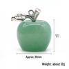 Натуральный Кристалл Агат Полудрагоценный Камень Аметист Подвеска Яблоко Рождественский Подарок