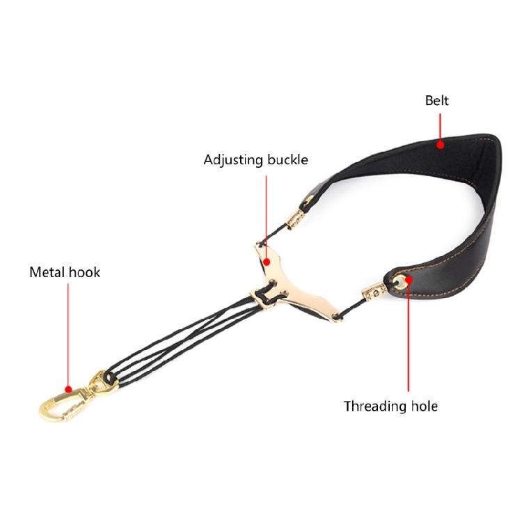 Ремень для саксофона Регулируемый шейный ремень Саксофонная harness Комфортный и дышащий