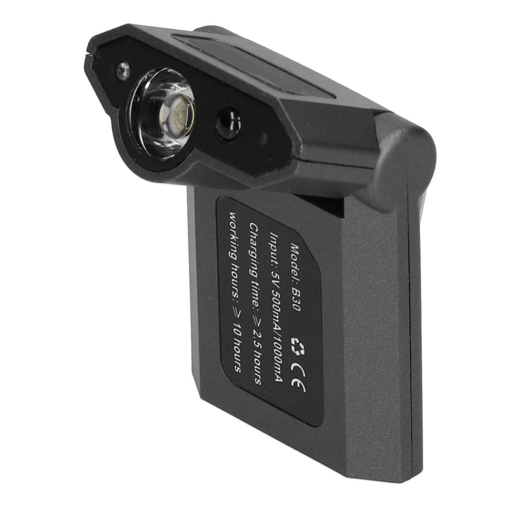 Cap Light LED Headlamp Gesture Sensing Clipon Hat Light for Camping Fishing Mountineering Hiking