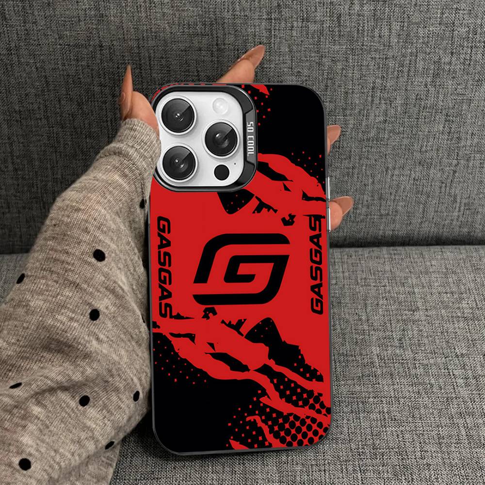 G-GasGas Red Phone Case For IPhone 16 15 14 13 12 11 Pro Max 17 Plus Colorful Cover