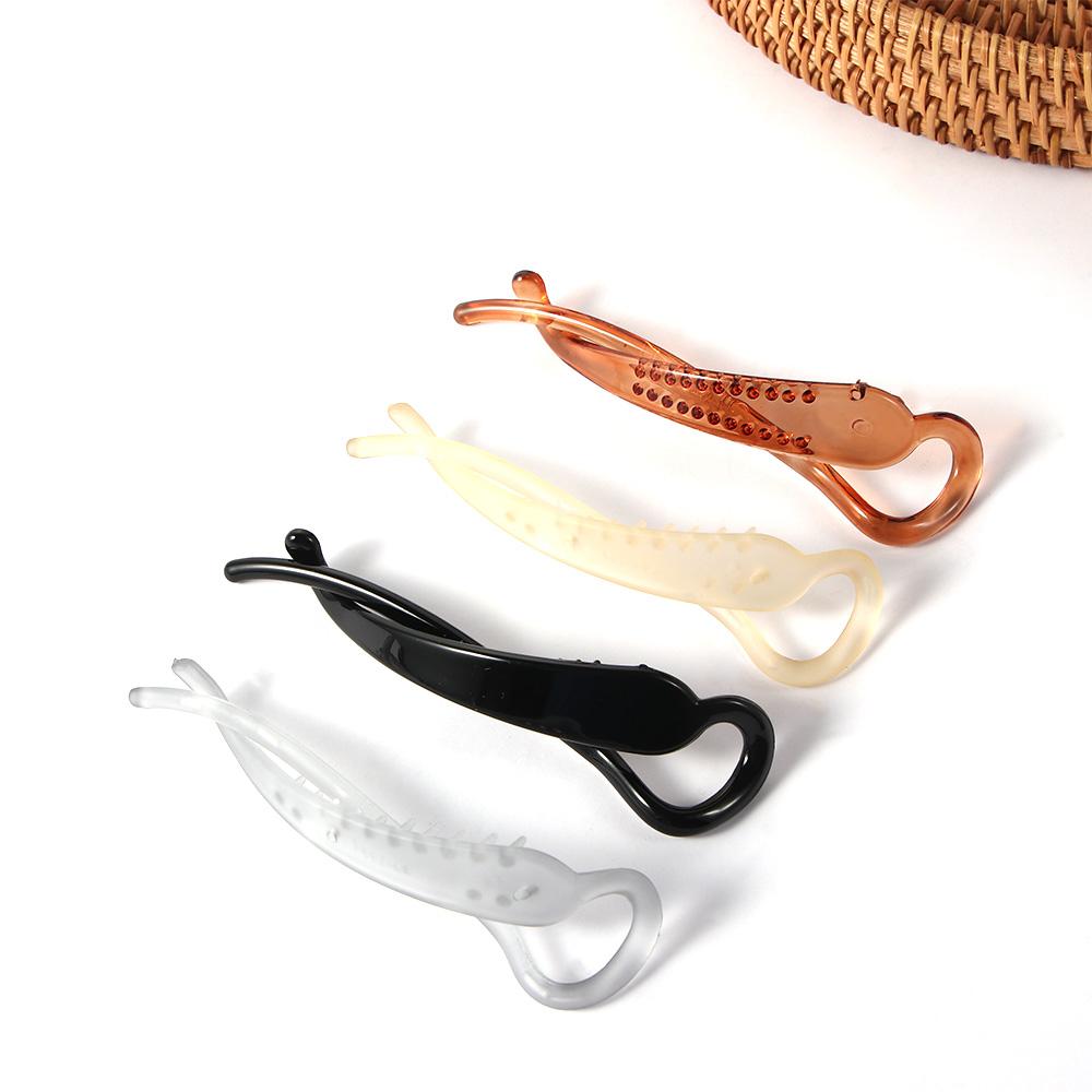 Twist Hair Clip Hair Accessories Fashion Accessories Resin Hairpin Vertical Clip Banana Clips