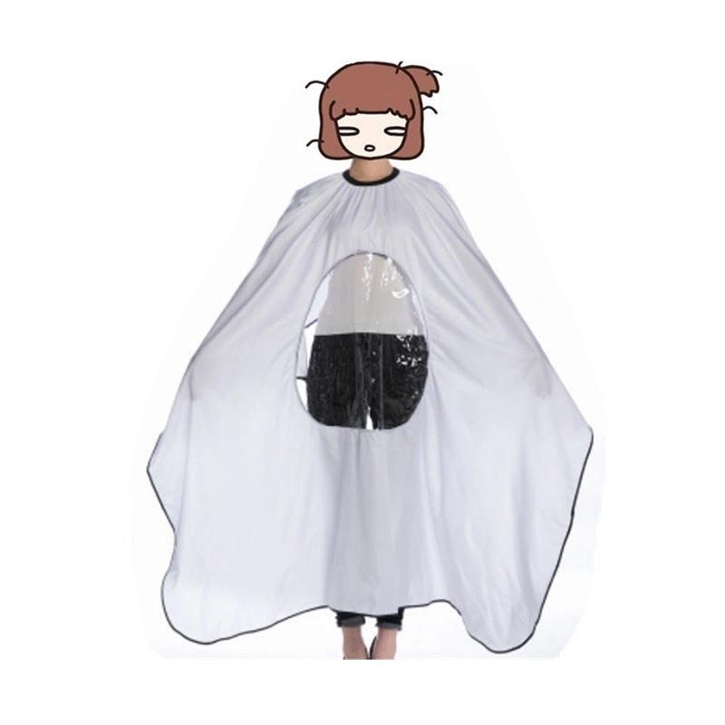 Новый парикмахерский плащ для стрижки волос профессиональный парикмахерский тканевый халат парикмахера черный водонепроницаемый парикмахерский фартук накидки для стрижки