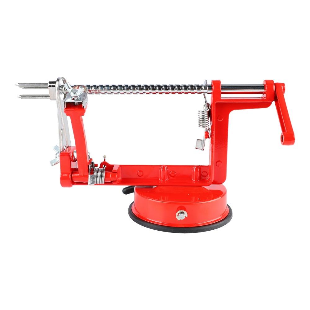 Aluminum Alloy Stainless Steel Apple Peeler Red Apple Peeler Slicer Kitchen Restaurant