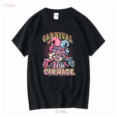 Icp carnival of carnage Футболка Хлопок Для мужчин Женщин Все Размеры S 4XL T1064 винтажный Стиранный мода Стильный Унисекс Удобный