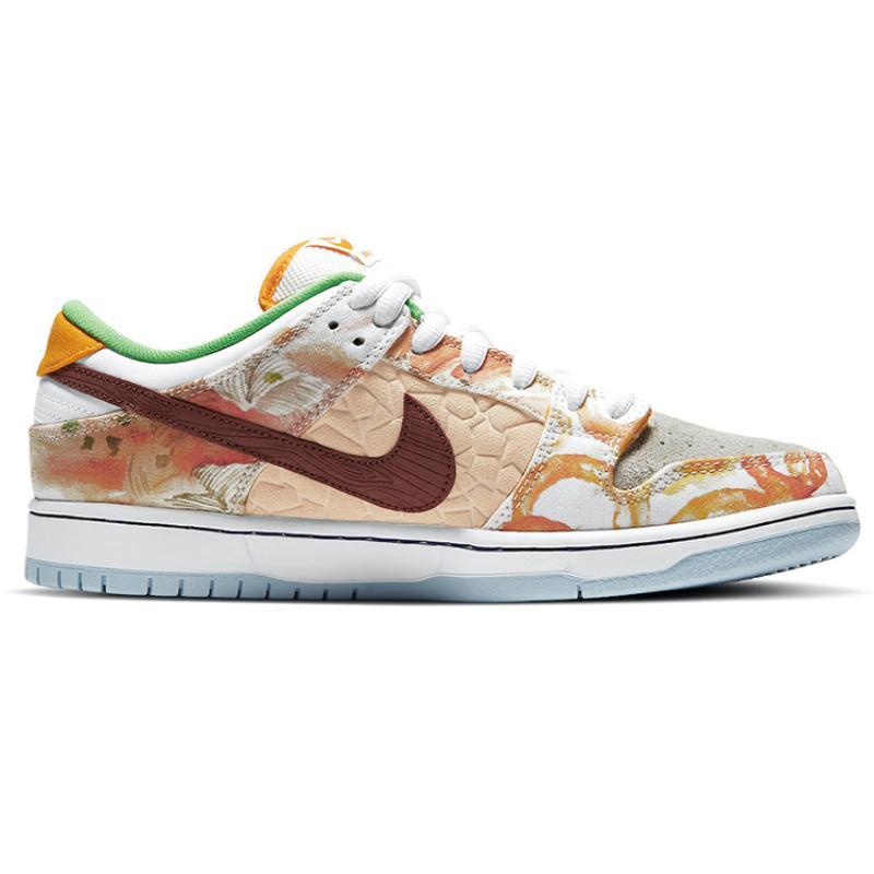 Nike SB Dunk Low Street Hawker Унисекс Обувь для скейтборда CV1628-800