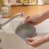 Vegetable Brush Scrubber Flexible Cleaning Brush Food Grade Silicone Bristle Scrubber Efficient Cleaning Kitchen Gadget