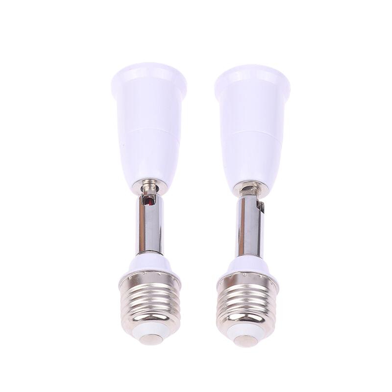 1 шт. Универсальный удлинитель держателя E27 - E27 для гнезда E27, регулируемый переходник с E27 на E27 для удлинителя винтовой лампы