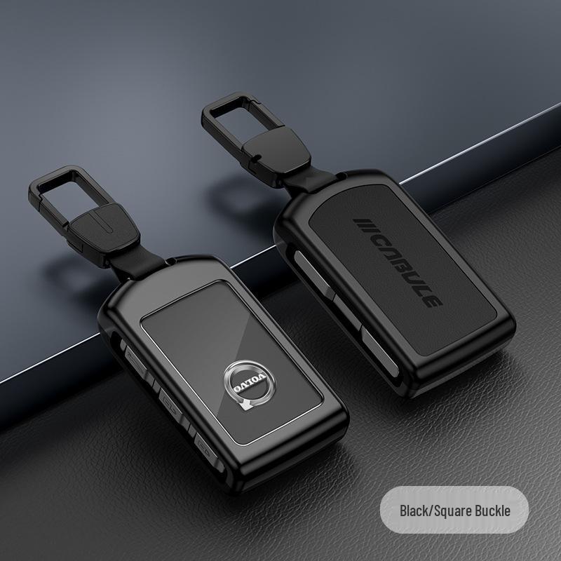 High-End Key Case for Volvo S90, S60, XC90, V60, V90, XC60 - Men's Car Accessory