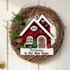 AEE4-Newhome Ornament 2026 Wooden Housewarming Gifts Xmas Tree Hanging Decorations New Home For Homeowners