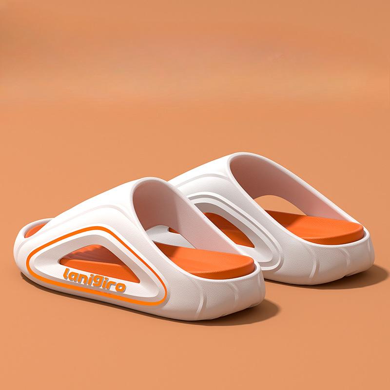 Новые домашние комнатные нескользящие шлепанцы на толстой подошве с обувью против запаха для ношения на улице