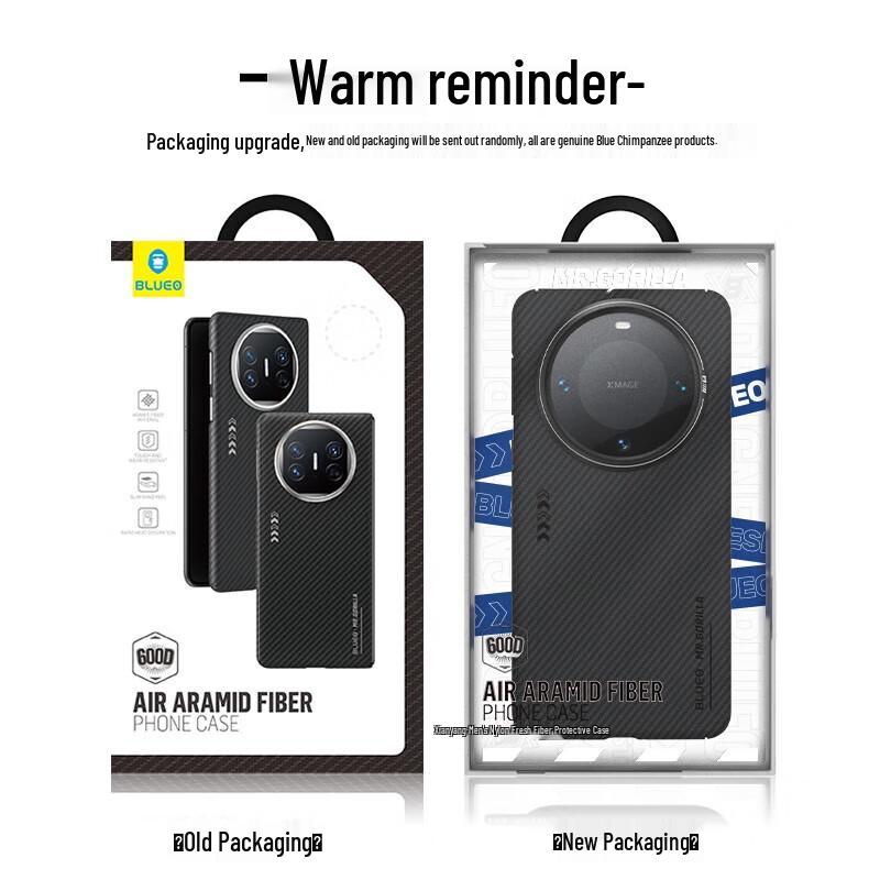 Мистер. Легкий чехол из арамидного волокна Blue Ape с магнитом для телефона Huawei Pura70 Pro/Pro+/Ultra
