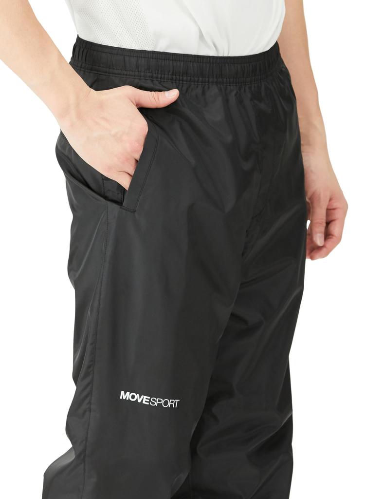 Длинные брюки Descente с подкладкой из сетки ветровка спортивные брюки ветрозащитные водоотталкивающие тренировочные беговые BK M [Move Sports] (DMMXJG11)