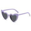 Heart Shaped Sunglasses Vintage Trendy Street Shooting Shades Uv Protection Irregular Fashion Pink Heart Sun Glasses For Women