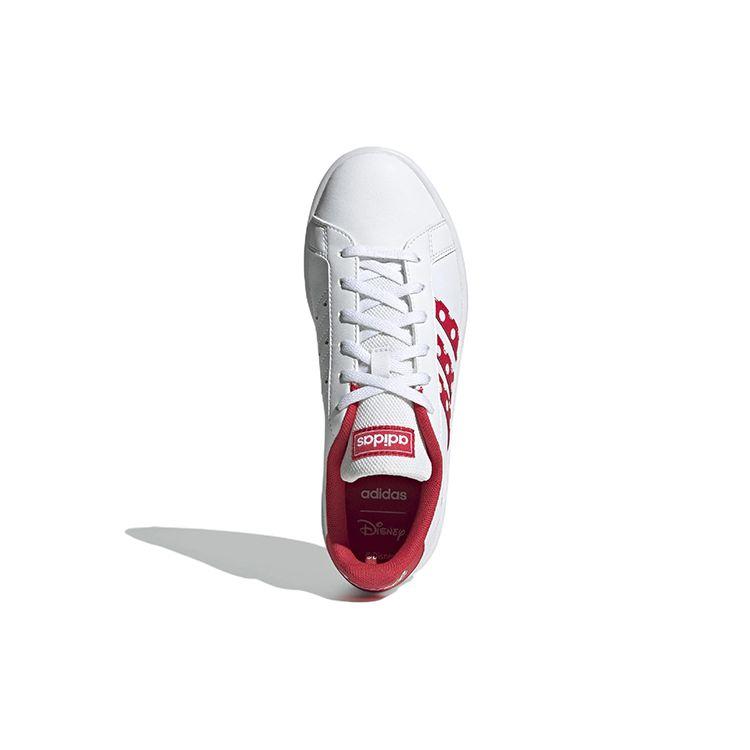 adidas Neo Grand Court Удобные Прочные Низкие Кроссовки Женские Кроссовки Белый Красный GZ4646