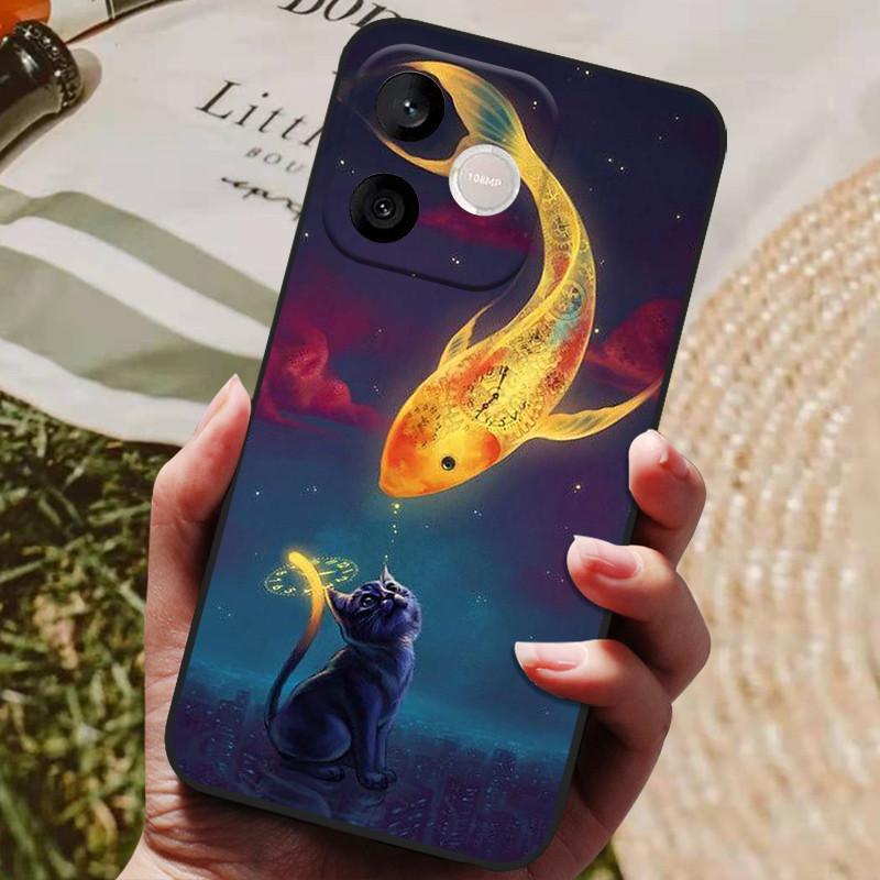 Для Honor 500 Умный Чехол 600Lite Чехол Funda Роскошный ТПУ Ударопрочный Мультяшный Силиконовый Чехол для Телефона Для Honor 600 Lite Coque 2026