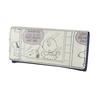 Длинный кошелек с длинным Снупи SNOOPY Комикс Комикс Подарок на день рождения [E-mono] Клапан, Кошелек, Кошелек, Принт, Узор, Молния, Нашивка, Женский, День матери,
