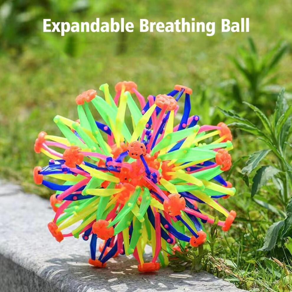 Breathing Ball Novel Expandable Ball Multi-Colored Expanding Toy UK Ball I6X4