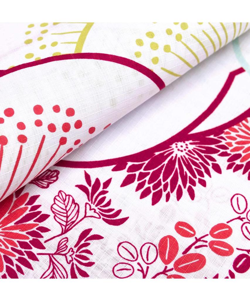 Юката комплект для девочек в стиле ретро с изменяемым плетением, комплект из 3 предметов, Heiko C, цвет сливы [KYOETSU] (Юката, Оби, Гета) (140 см, 6 слоев Эдо)