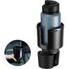 Car Cup Holder Expander, Cup Holder Expander For Car With Stretchable Rubber Base, Large Cup Holder Adapter Compatible With Yeti, Hydro Flask,