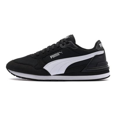 St Runner V4 Mesh Удобная амортизация Низкий верх Повседневные кроссовки Унисекс кроссовки Черный Белый 399666-01