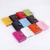 12 бит Fashoin кошельки для кредитных карт мягкие однотонные красочные застежки из искусственной кожи для женщин и мужчин бизнес-держатель для карточек кошелек сумки