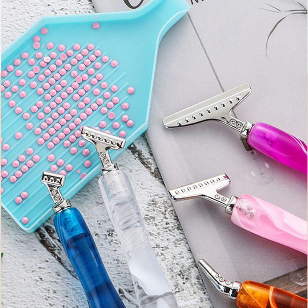 Многоместные насадки для дизайна ногтей, наконечники для ручек с алмазной росписью, наконечники для сверл, сменные насадки для ручек