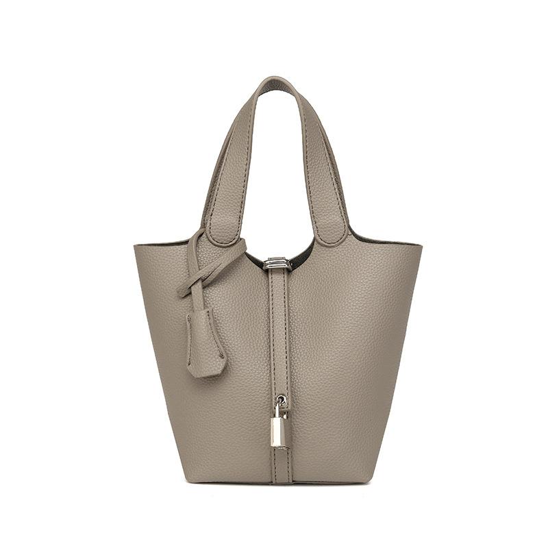 Сумка-ведро, Нишевая корзина для овощей, Женская сумка, Высококачественная маленькая сумочка, Модная сумка через плечо для поездок на работу, Сумка с текстурой